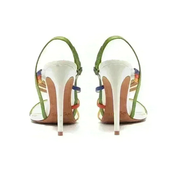 ALEXANDRE BIRMAN Strappy Leather Slingback Mult—Color Sandals - Picture 10 of 16
